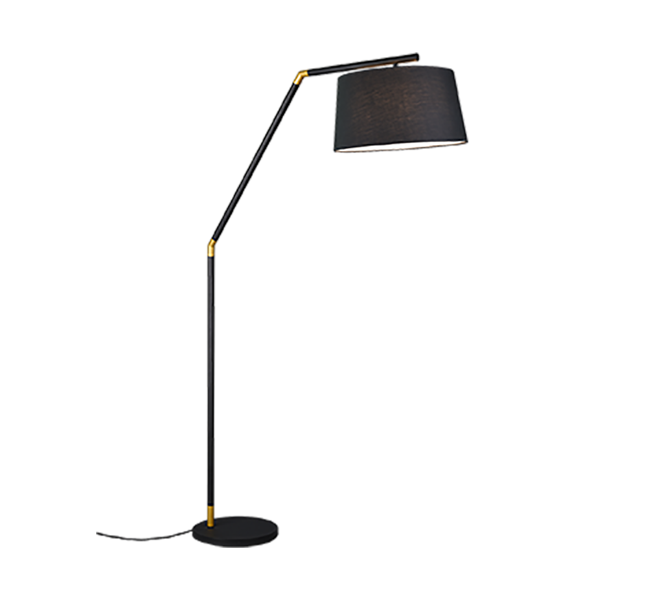 Vloerlamp Zeelon Mat Zwart H175 cm - Set van 3