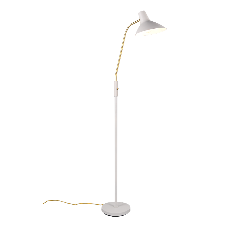 Vloerlamp Cordino Mat Messing H145 cm - Set van 3