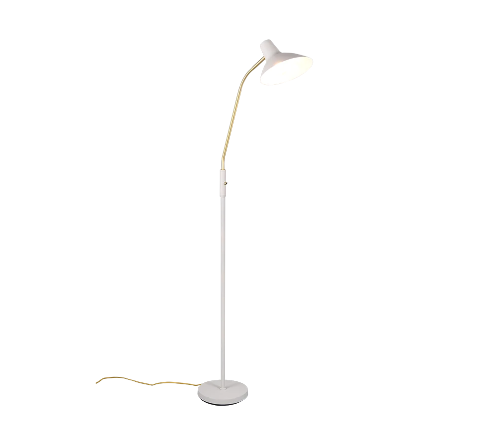 Vloerlamp Cordino Mat Messing H145 cm - Set van 3 - Afbeelding 3
