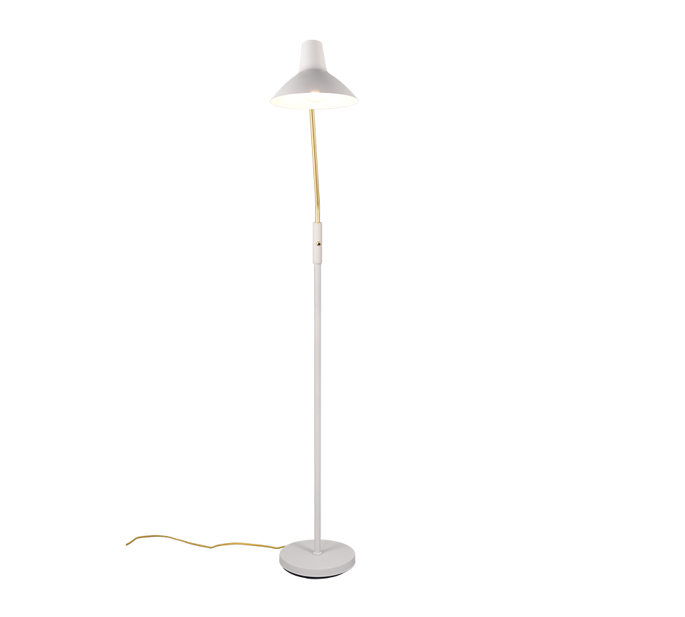 Vloerlamp Cordino Mat Messing H145 cm - Set van 3 - Afbeelding 4