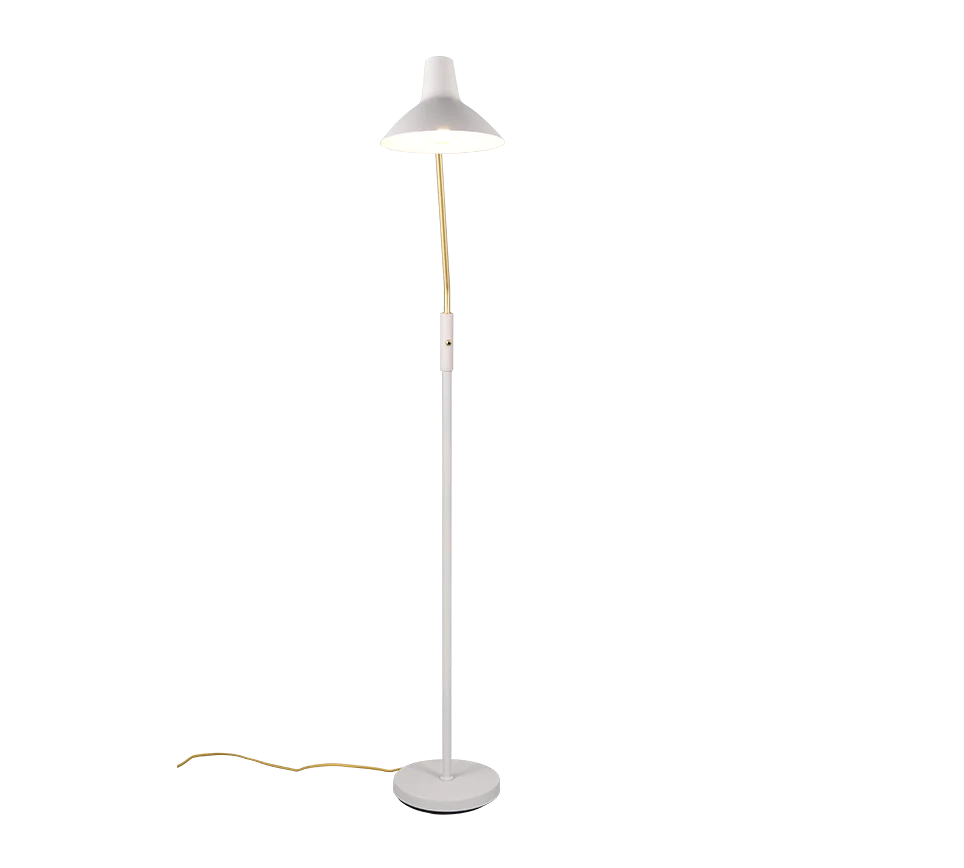Vloerlamp Cordino Mat Messing H145 cm - Set van 3 - Afbeelding 4