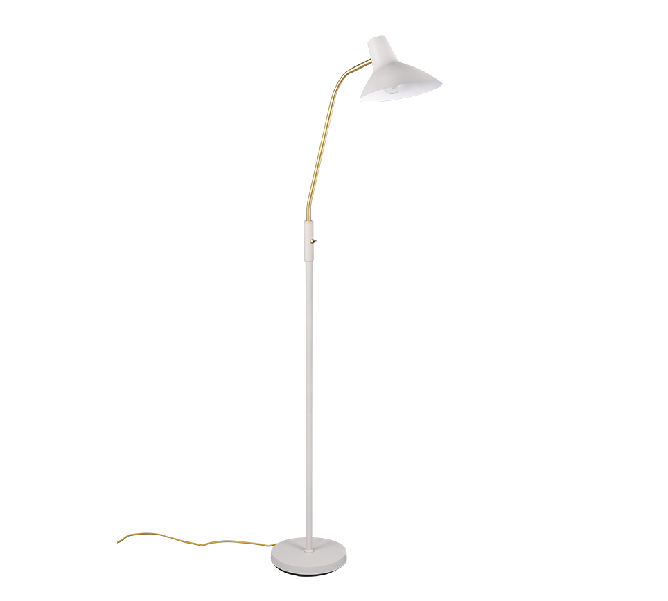 Vloerlamp Cordino Mat Messing H145 cm - Set van 3 - Afbeelding 5