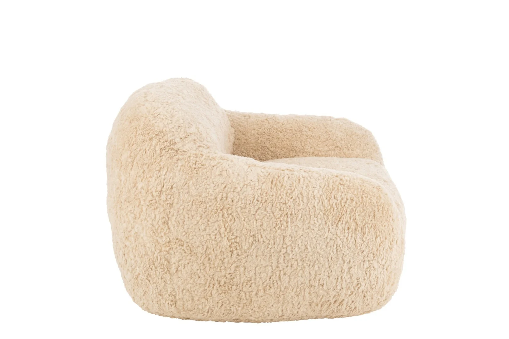 Bank Vierakker beige polyester - Afbeelding 2