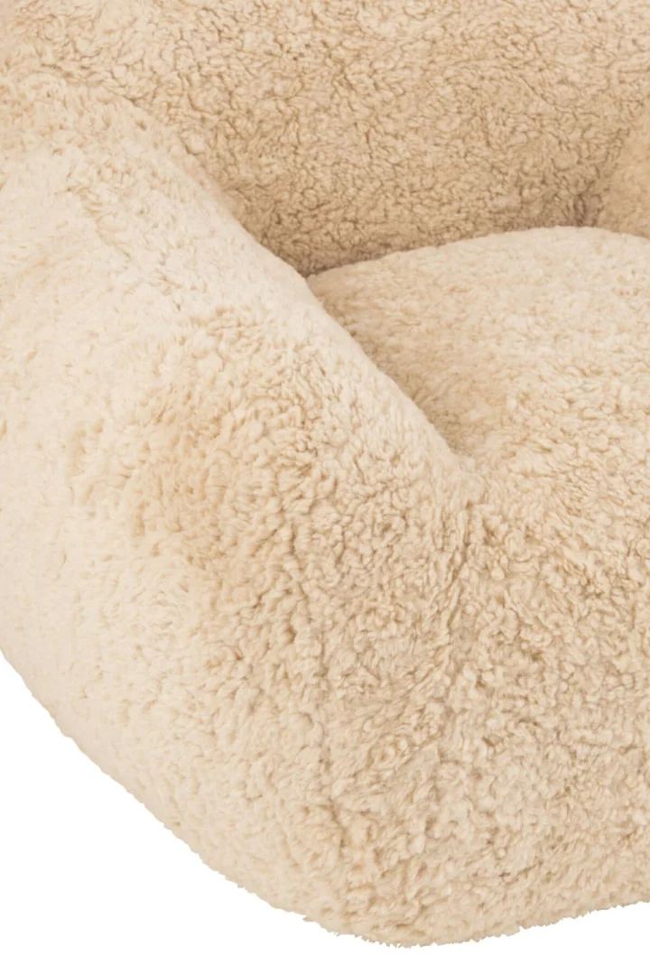 Bank Vierakker beige polyester - Afbeelding 3