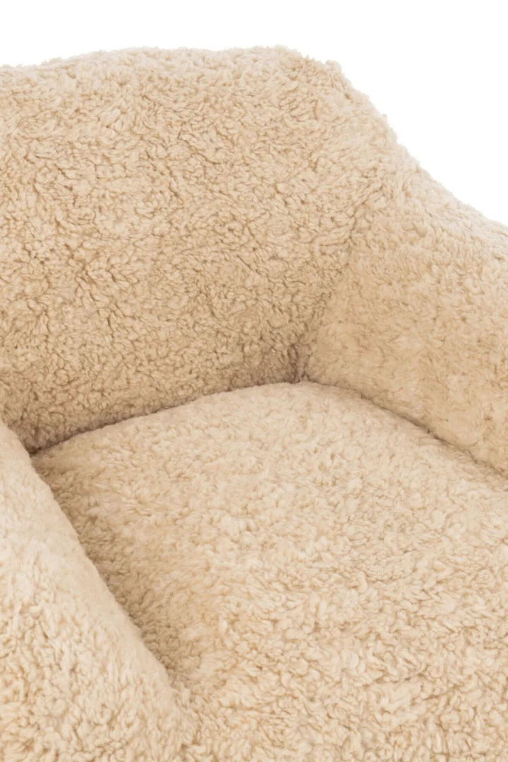 Bank Vierakker beige polyester - Afbeelding 4