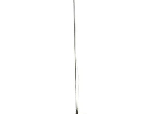 Hanglamp Hovano Groen met groene jute kap, mangohout accenten en luchtige, ronde vorm