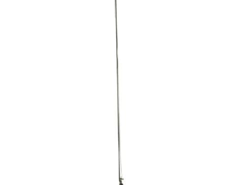 Hanglamp Carre Naturel met jute kap, mangohout detail en zwart snoer, warm en natuurlijk design