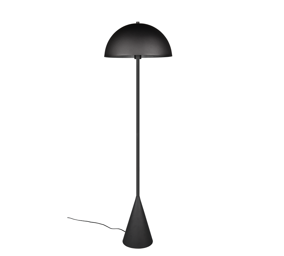 Vloerlamp Flaurno Mat Zwart H130 cm - Set van 3 - Afbeelding 2