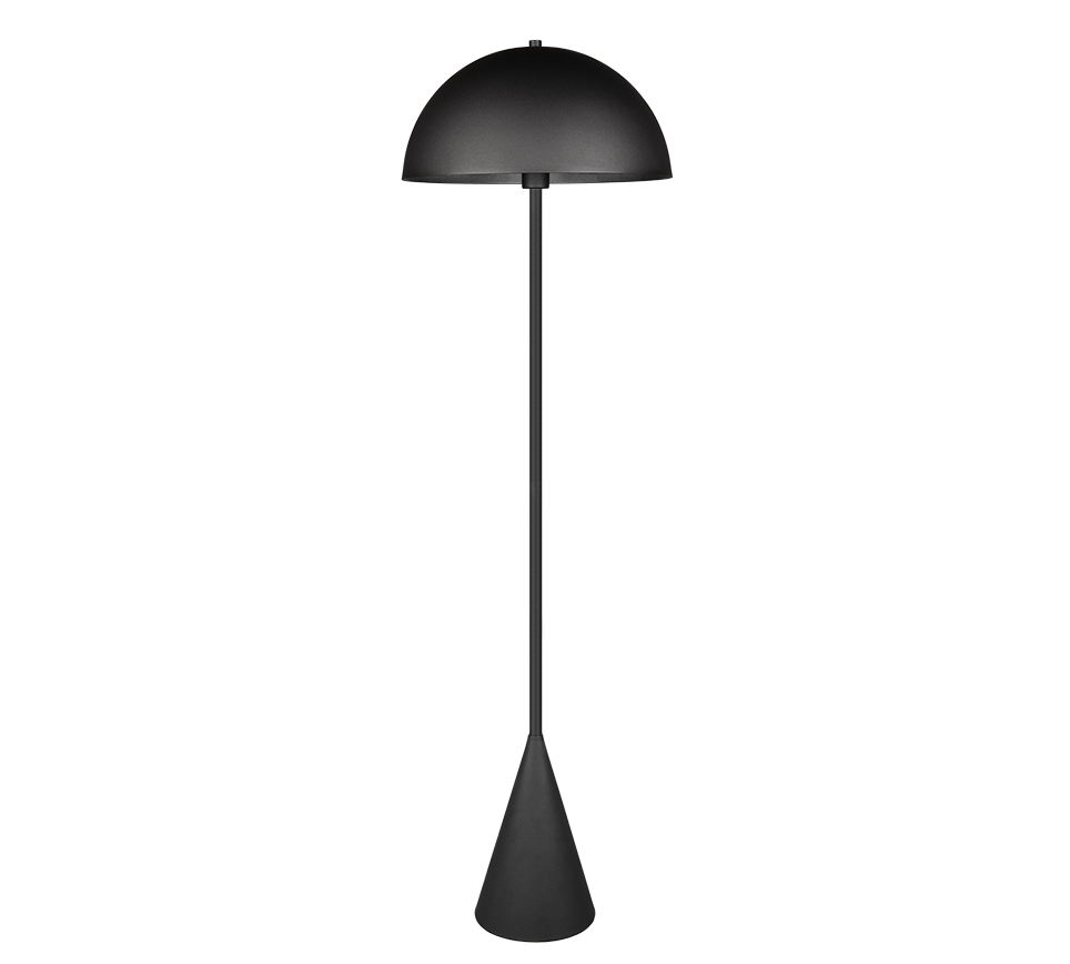 Vloerlamp Flaurno Mat Zwart H130 cm - Set van 3 - Afbeelding 4