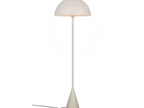 Protaro vloerlamp set van 3, warmgrijs metaal, 130 cm hoog, modern design met E27-fitting
