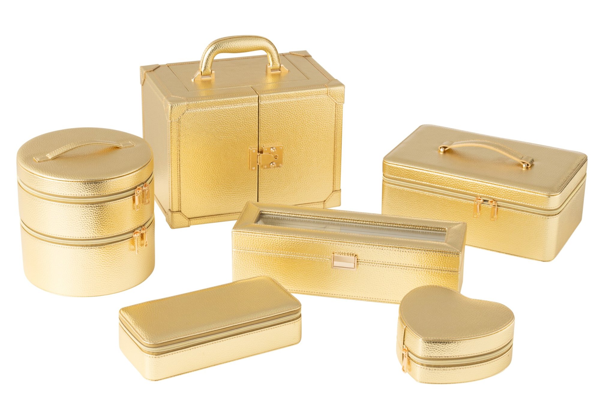 Sieradendoos Liemman Pvc Goud