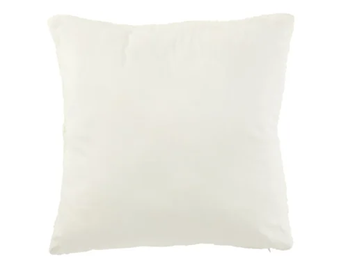 Relaxkussen Goteborg Wit 45x45 cm met gebreide uitstraling en zachte, warme look
