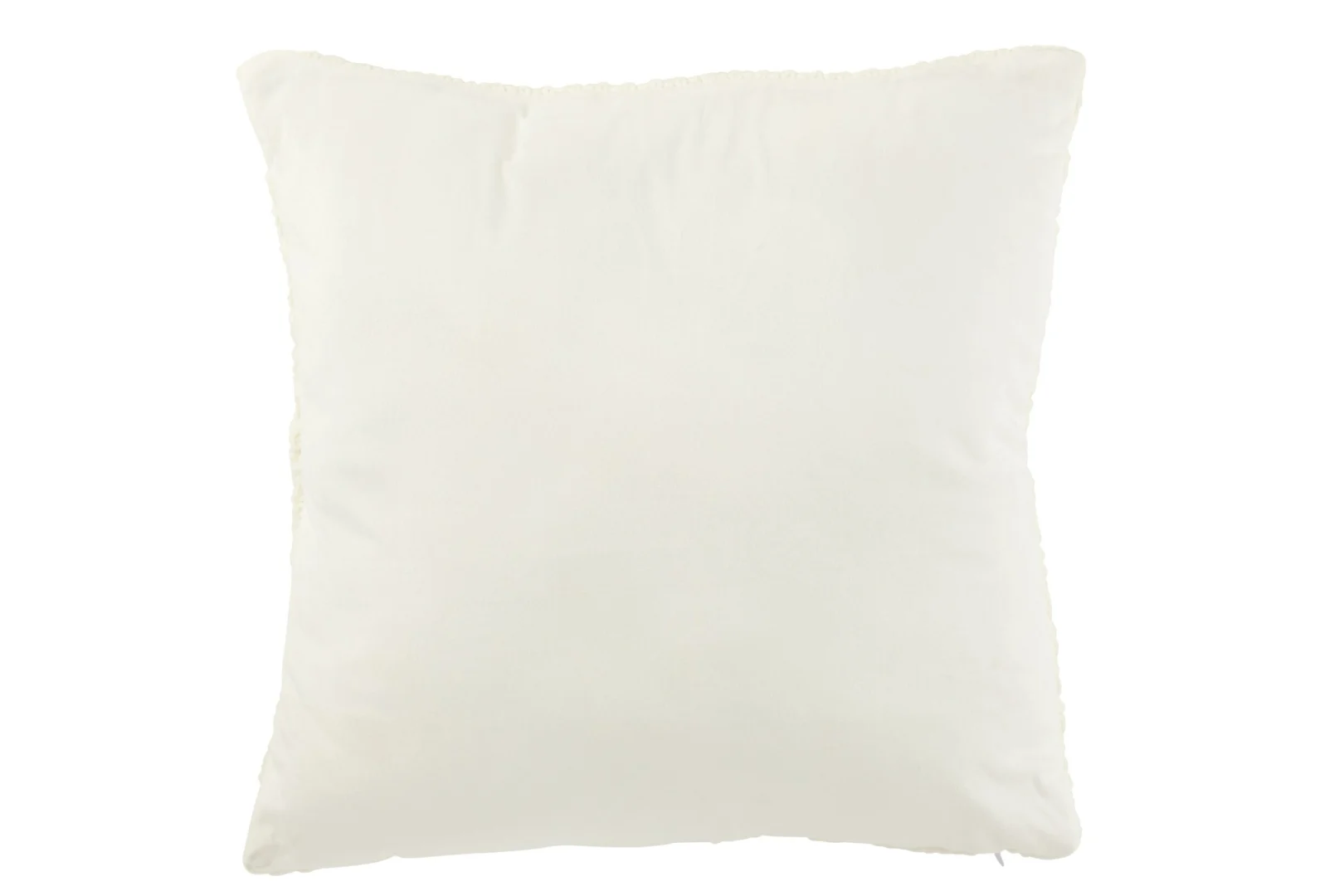 Relaxkussen Goteborg Wit 45x45 cm met gebreide uitstraling en zachte, warme look
