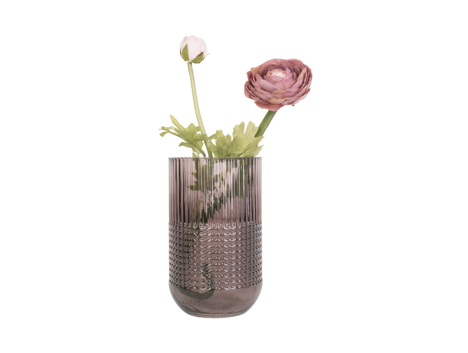Vaas Zaldun Glas Bruin H20 cm - Afbeelding 2