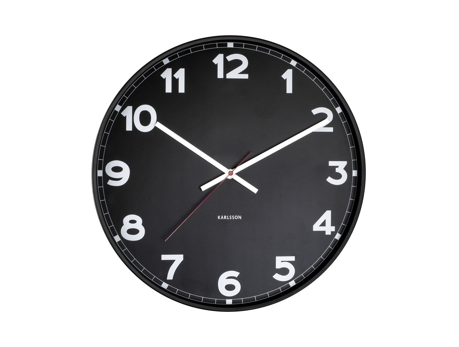 Wandklok Zurnano Zwart - Afbeelding 2