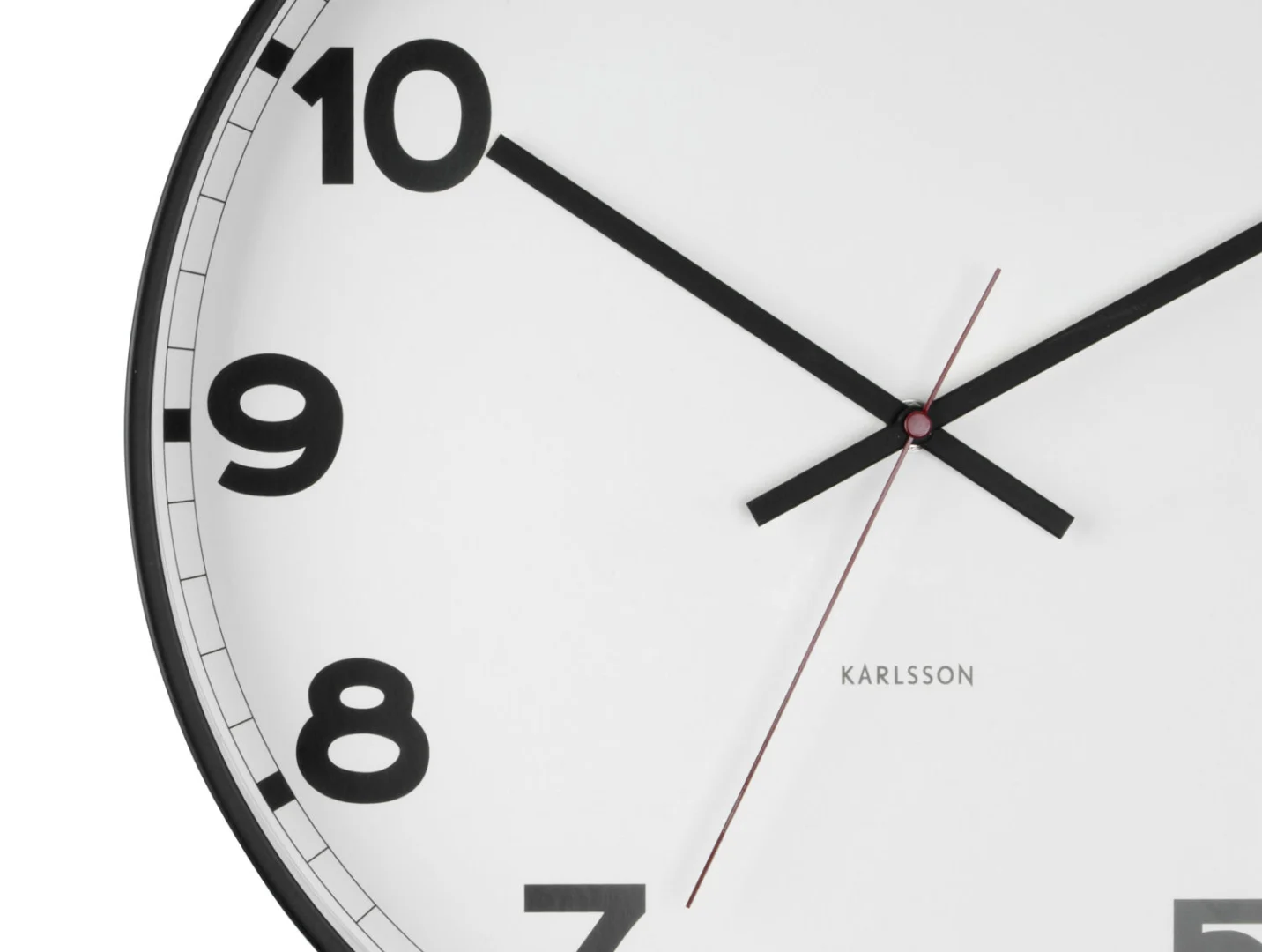 Wandklok Harro Wit - Afbeelding 3
