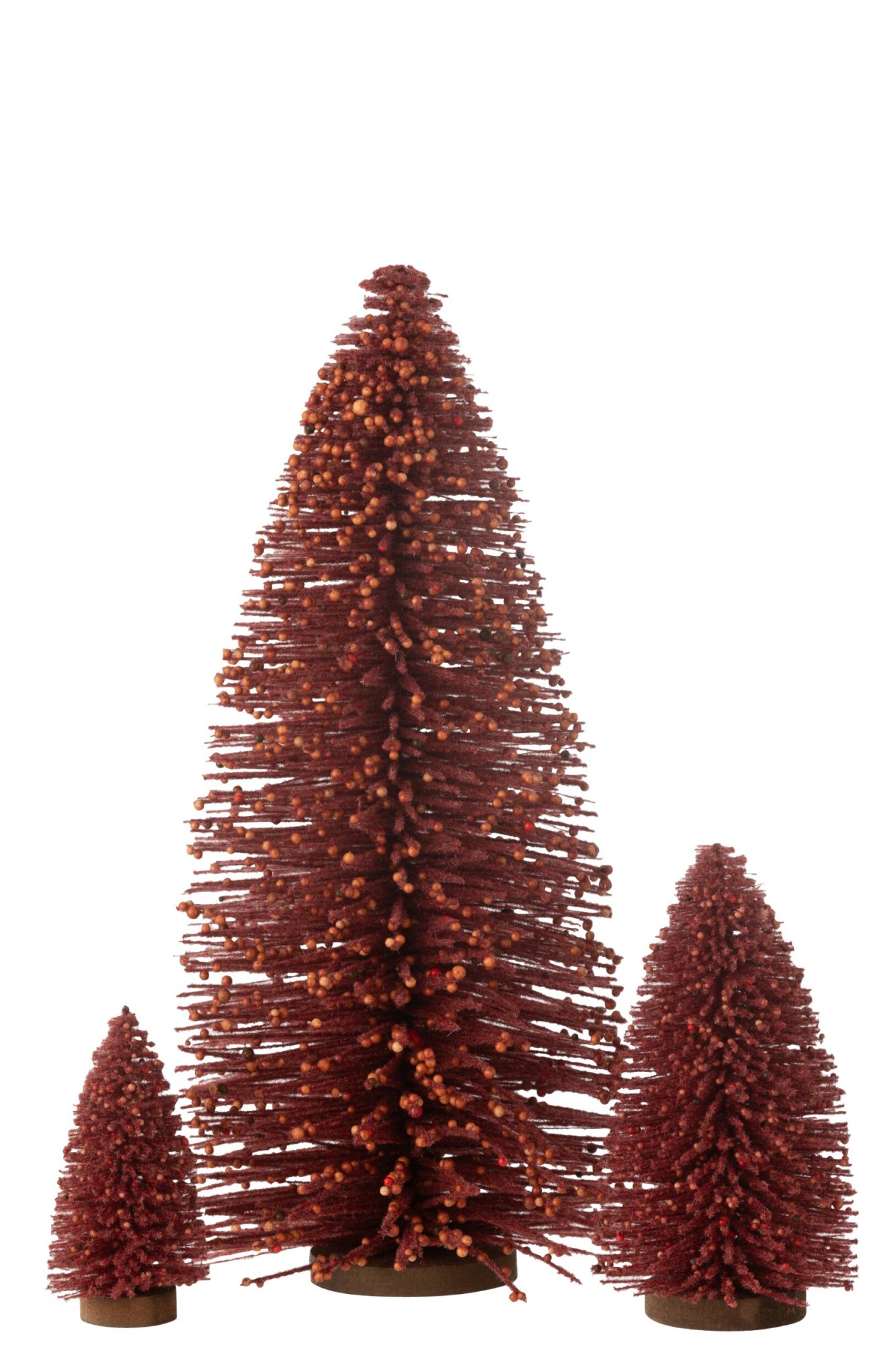 Kerstboom Vaabum Kunststof Rood H48 cm