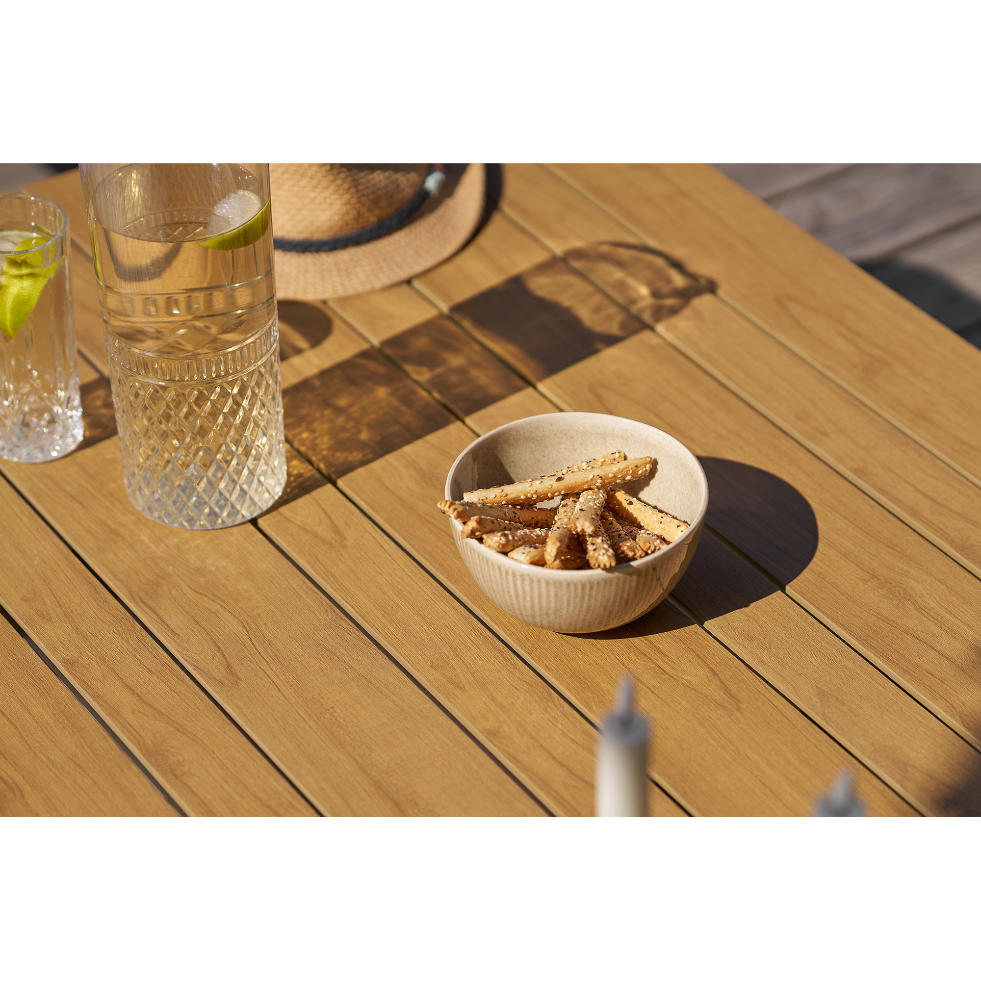Kom Maamone Keramiek Beige - Set van 4 - Afbeelding 6