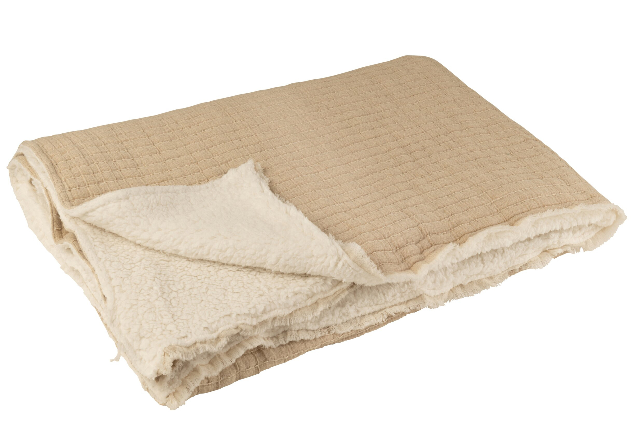 Plaid Jatine Beige