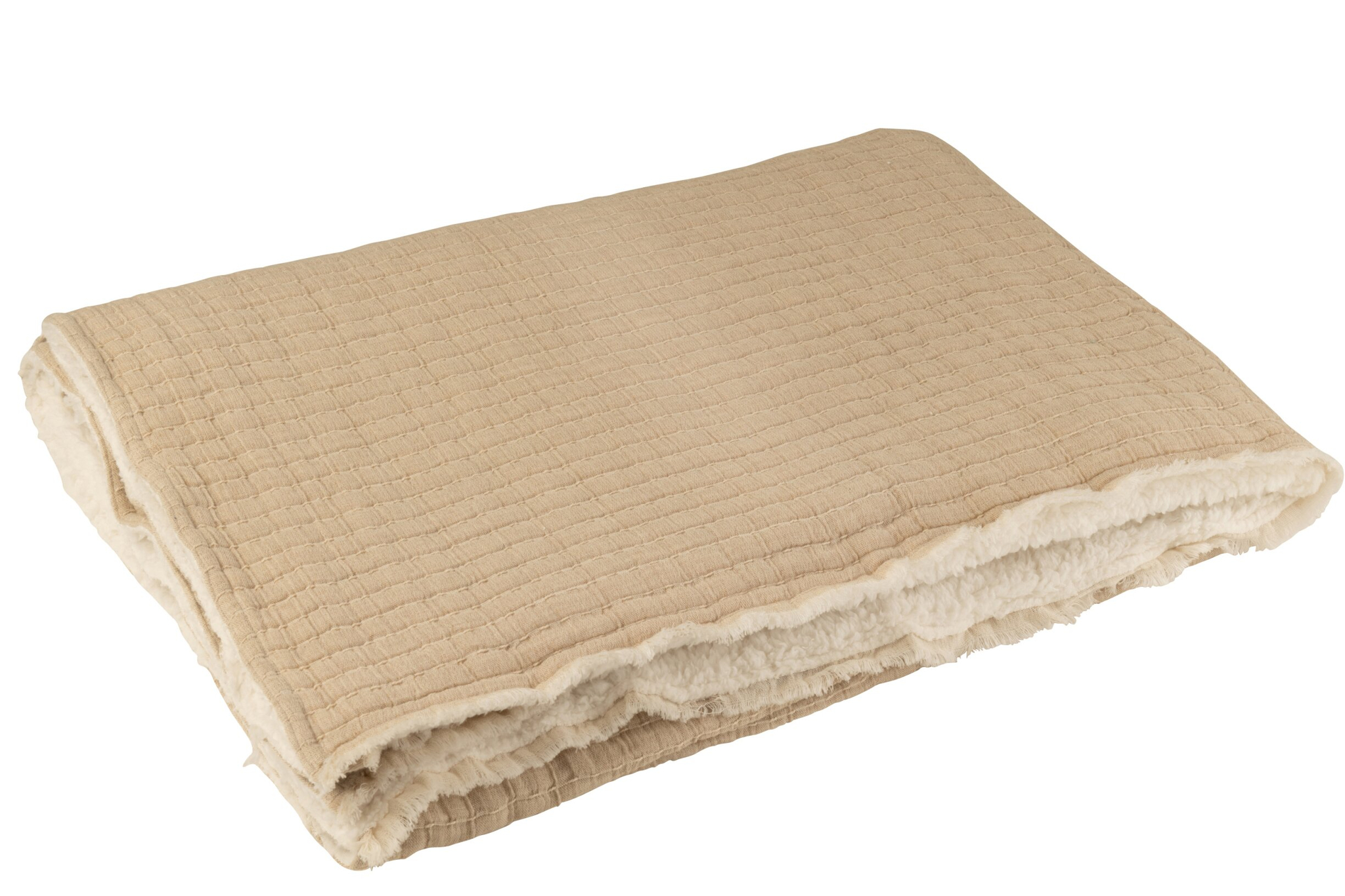 Plaid Jatine Beige - Afbeelding 4