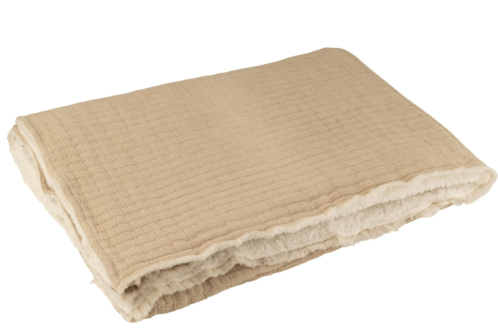 Plaid Jatine Beige - Afbeelding 4