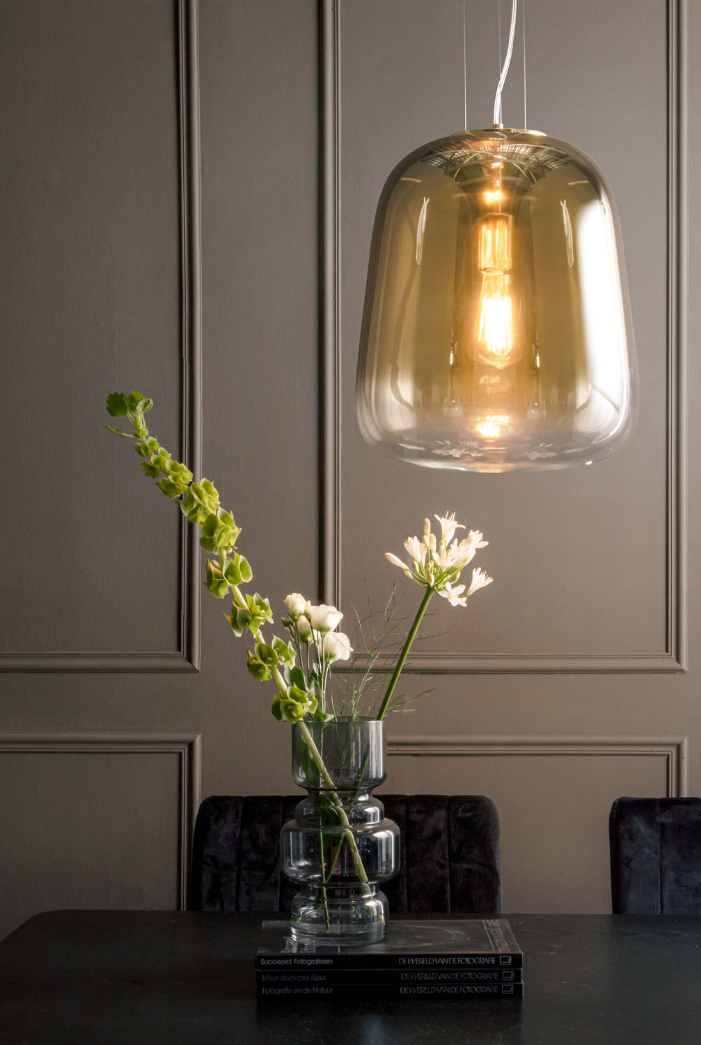 Hanglamp Skeidund Goud Ø33 cm - Afbeelding 4
