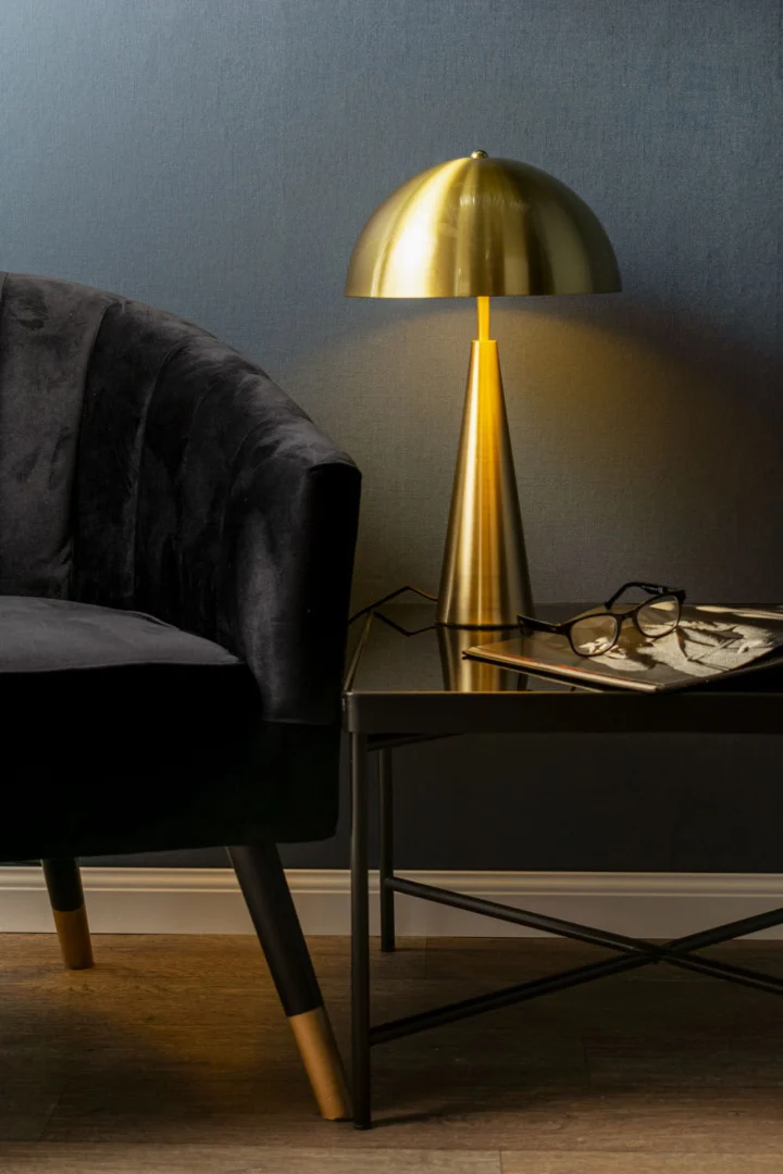 Tafellamp Grulto Goud Ø30 cm - Afbeelding 6