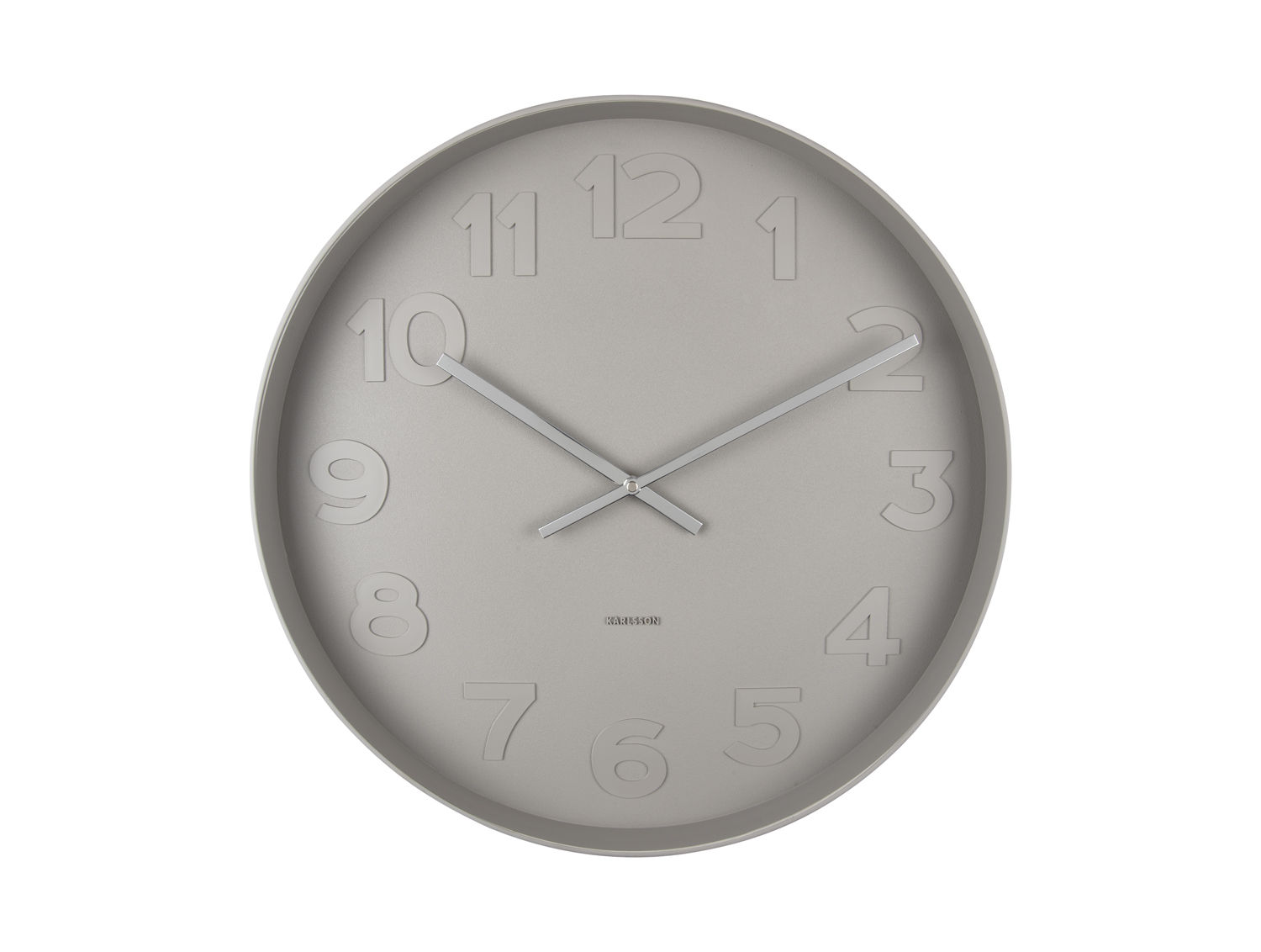 Wandklok Presil Warm Grijs - Afbeelding 2