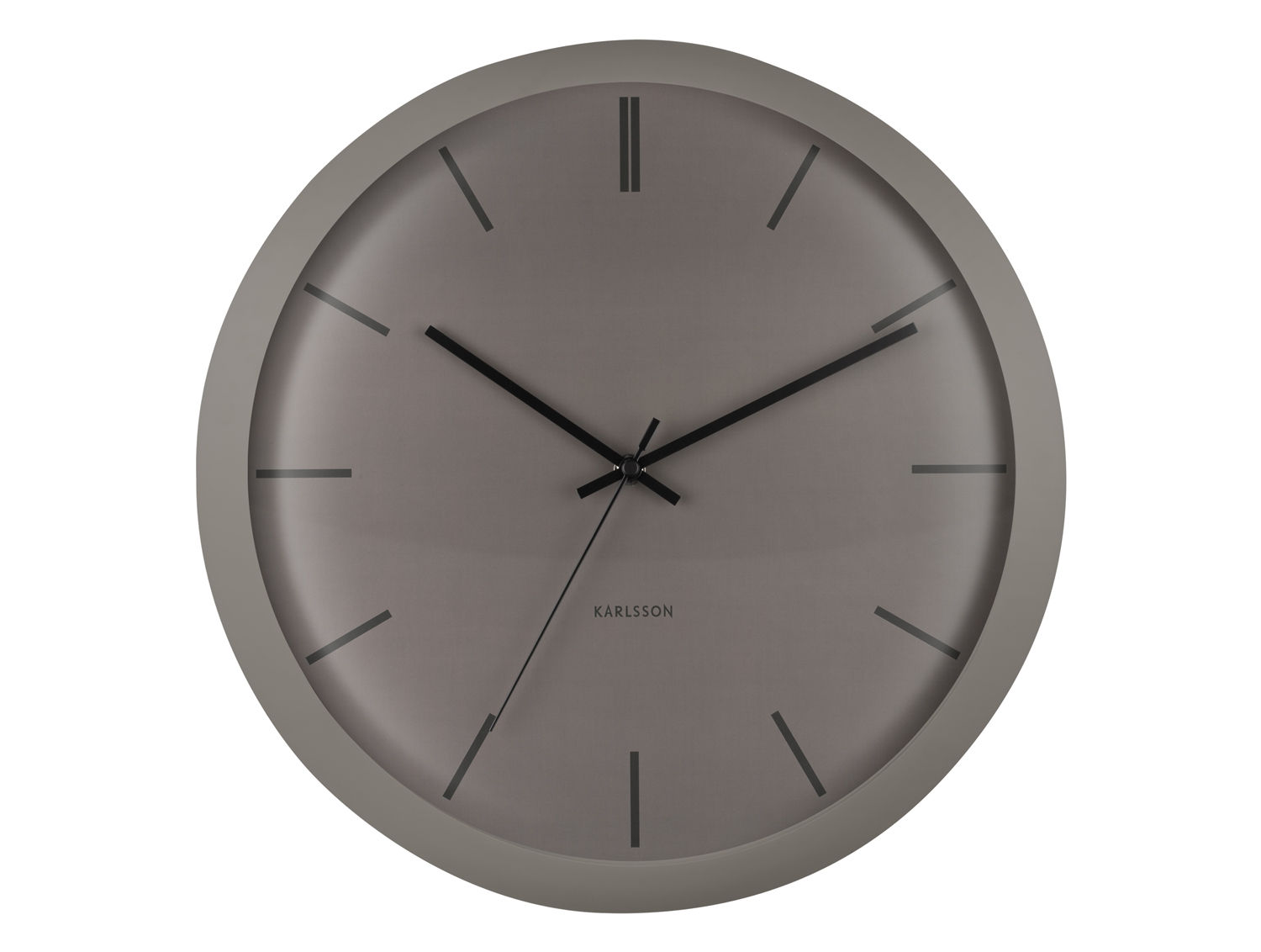 Wandklok Huntello Grijs - Afbeelding 2