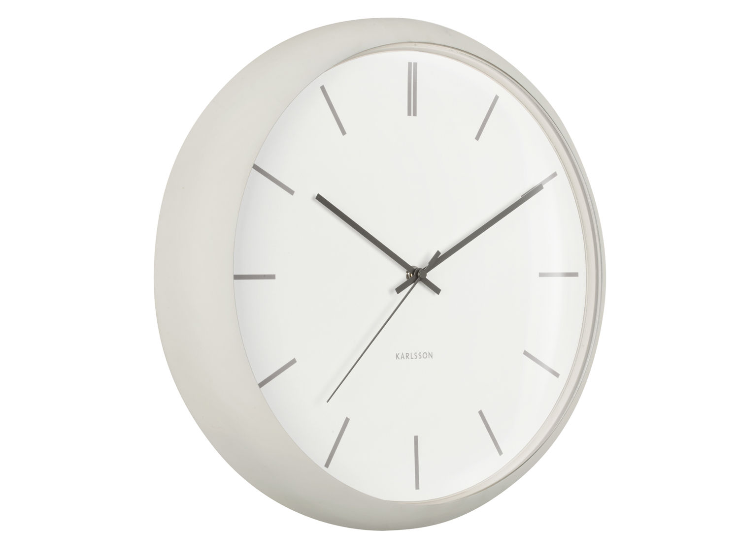 Wandklok Breinor Warm Grijs