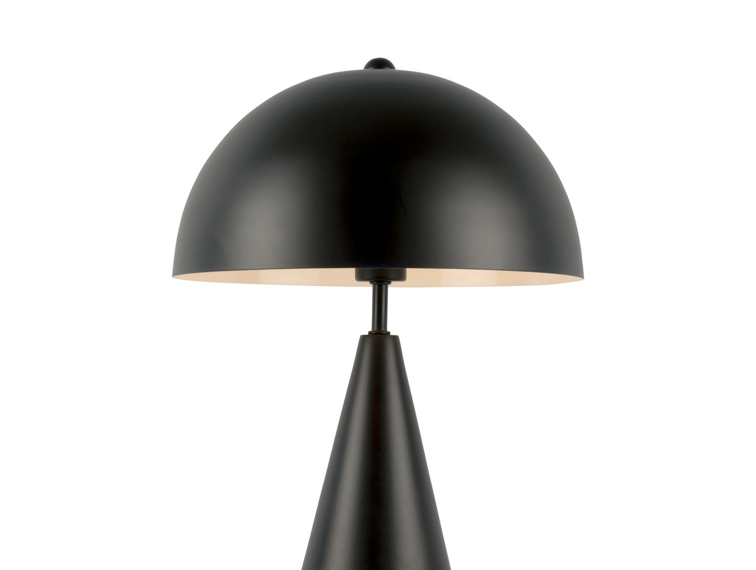 Tafellamp Zanund Zwart Ø25 cm - Afbeelding 2