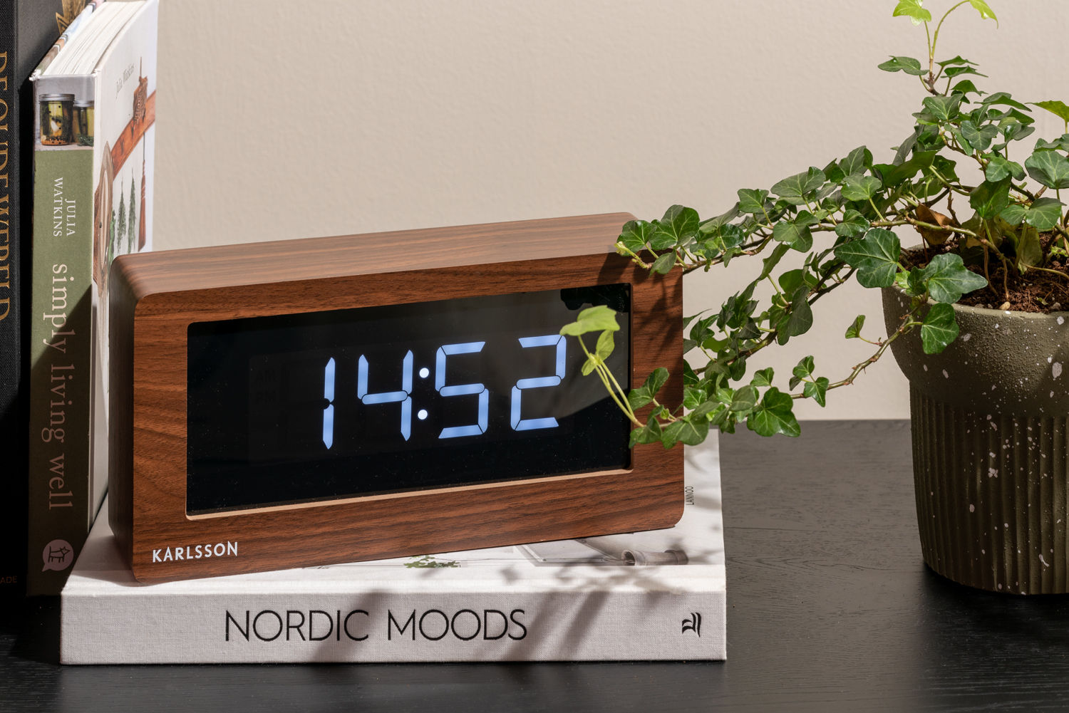 Tafelklok Murnine Hout - Afbeelding 3