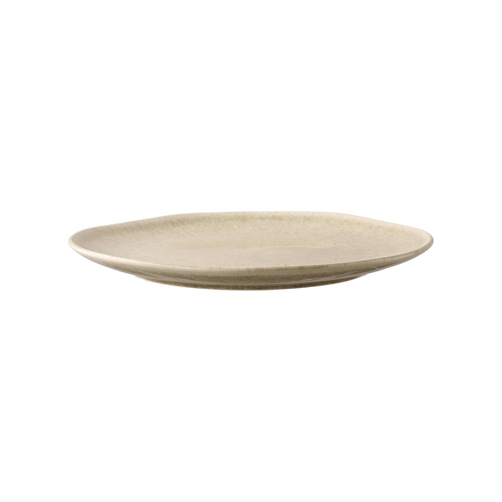 Lunchbord Runang Keramiek Beige - Set van 4