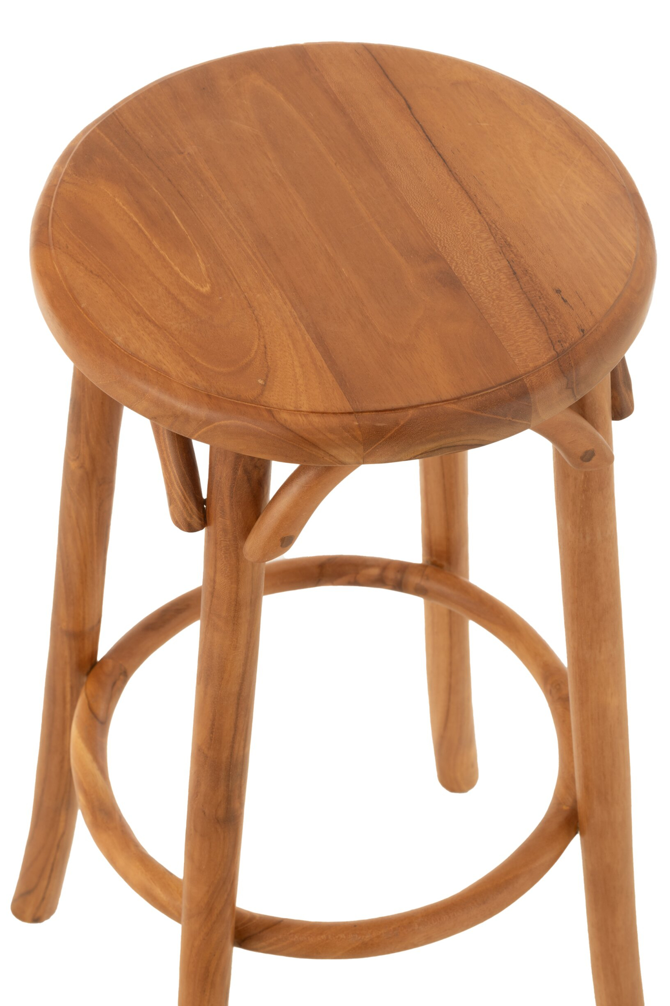 Barkruk Callen Teak Naturel - Afbeelding 4