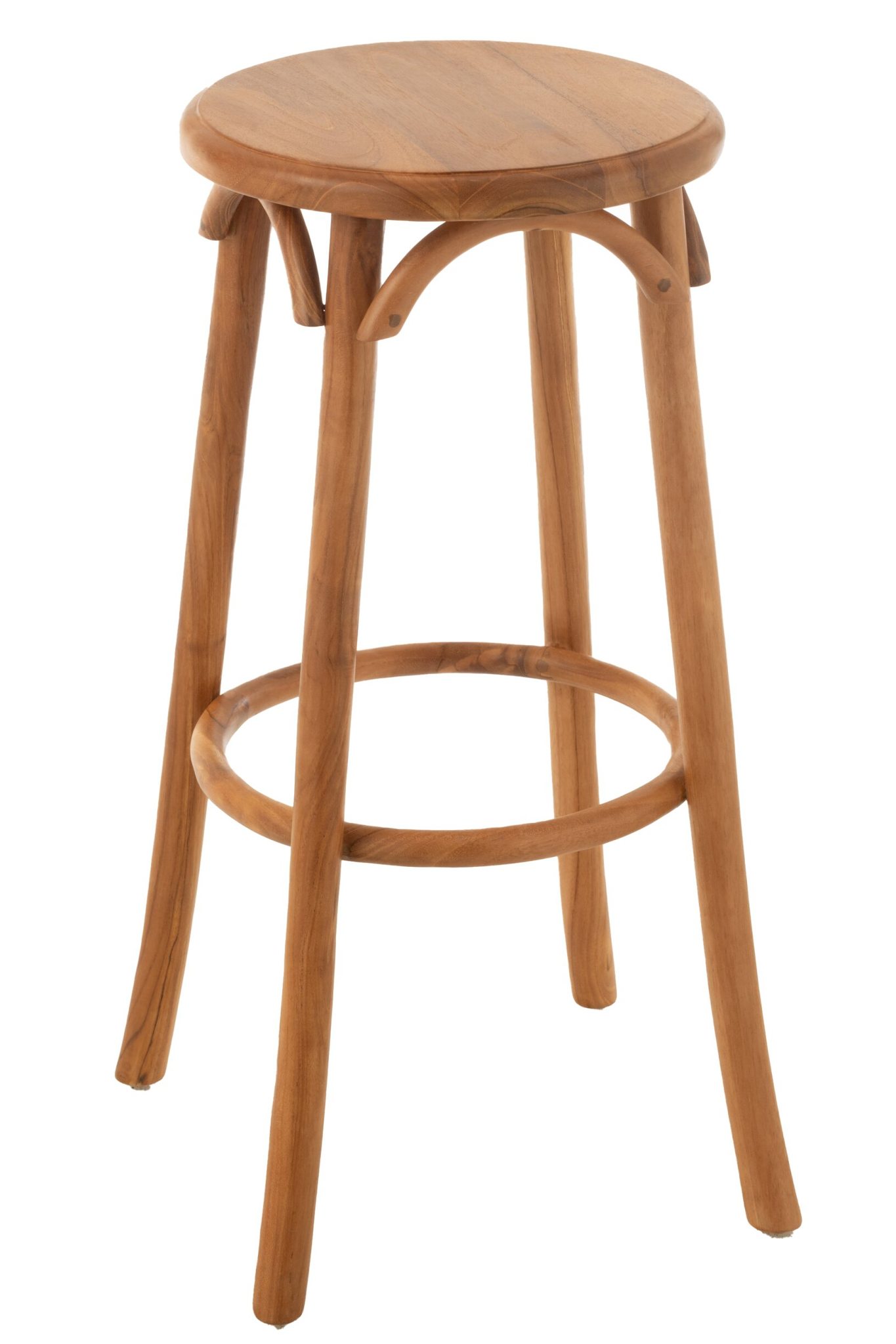 Barkruk Callen Teak Naturel - Afbeelding 5