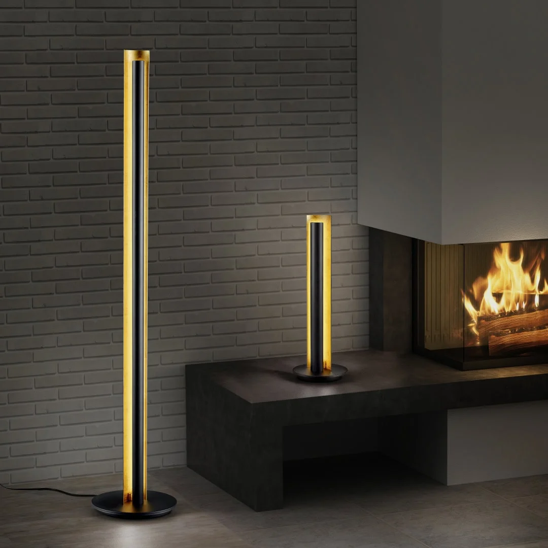 Vloerlamp Soorder Zwart H142,5 cm - Set van 3 - Afbeelding 2