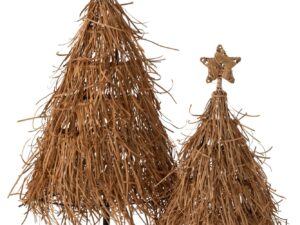 Kerstboom Kaunsan Rotan Naturel H89 cm