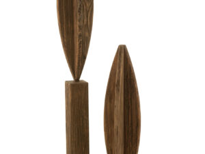 Decoratie Jissane Hout Bruin