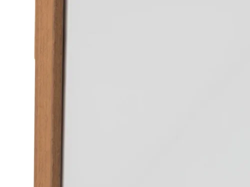 Wanddecoratie Vontane bruin, houten lijst met natuurlijke uitstraling en gelaagd design