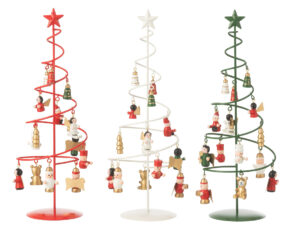 Beeld Griennone Metaal Meerkleurig H29 cm - Set van 3