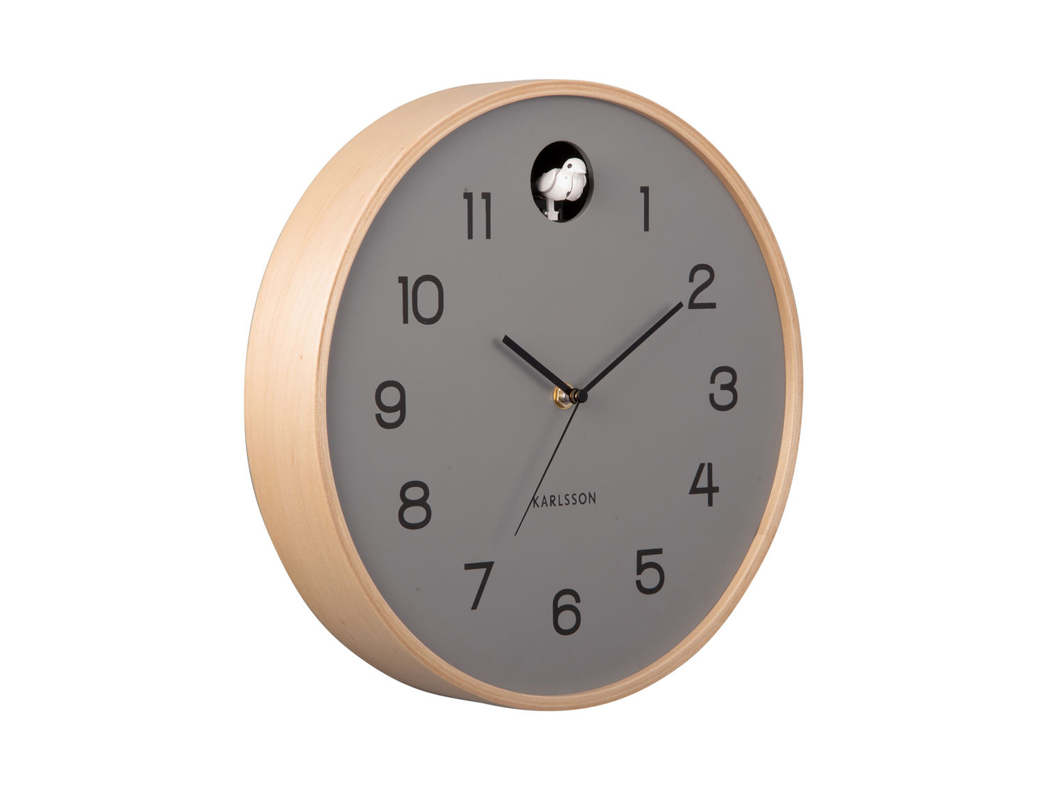 Wandklok Bisora Naturel - Afbeelding 2