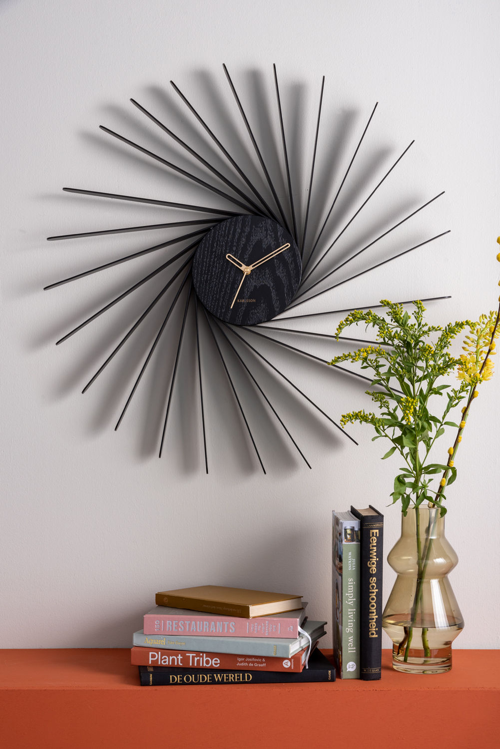 Wandklok Woudsend Zwart - Afbeelding 3