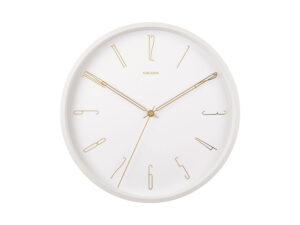 Wandklok Bulvena Wit