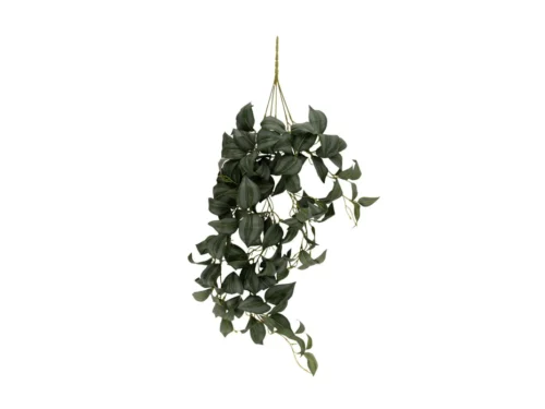 Kunstplant Kientond Groen H76 cm hangplant met volle, groene bladeren en natuurlijke uitstraling