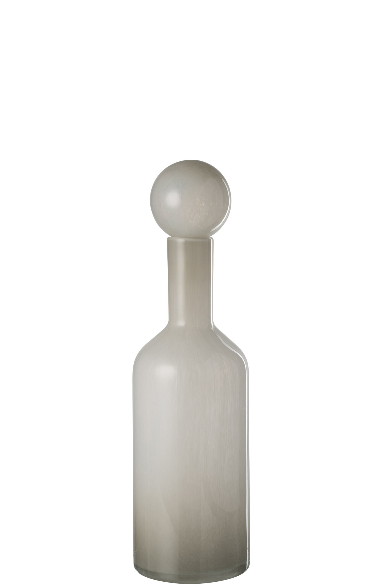 Vaas Niebund Glas Wit H46 cm - Afbeelding 4