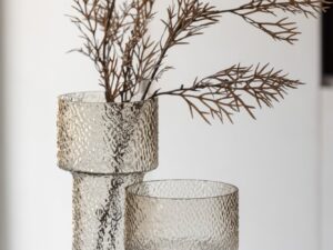 Vaas Zaummero Glas Transparant H30 cm
