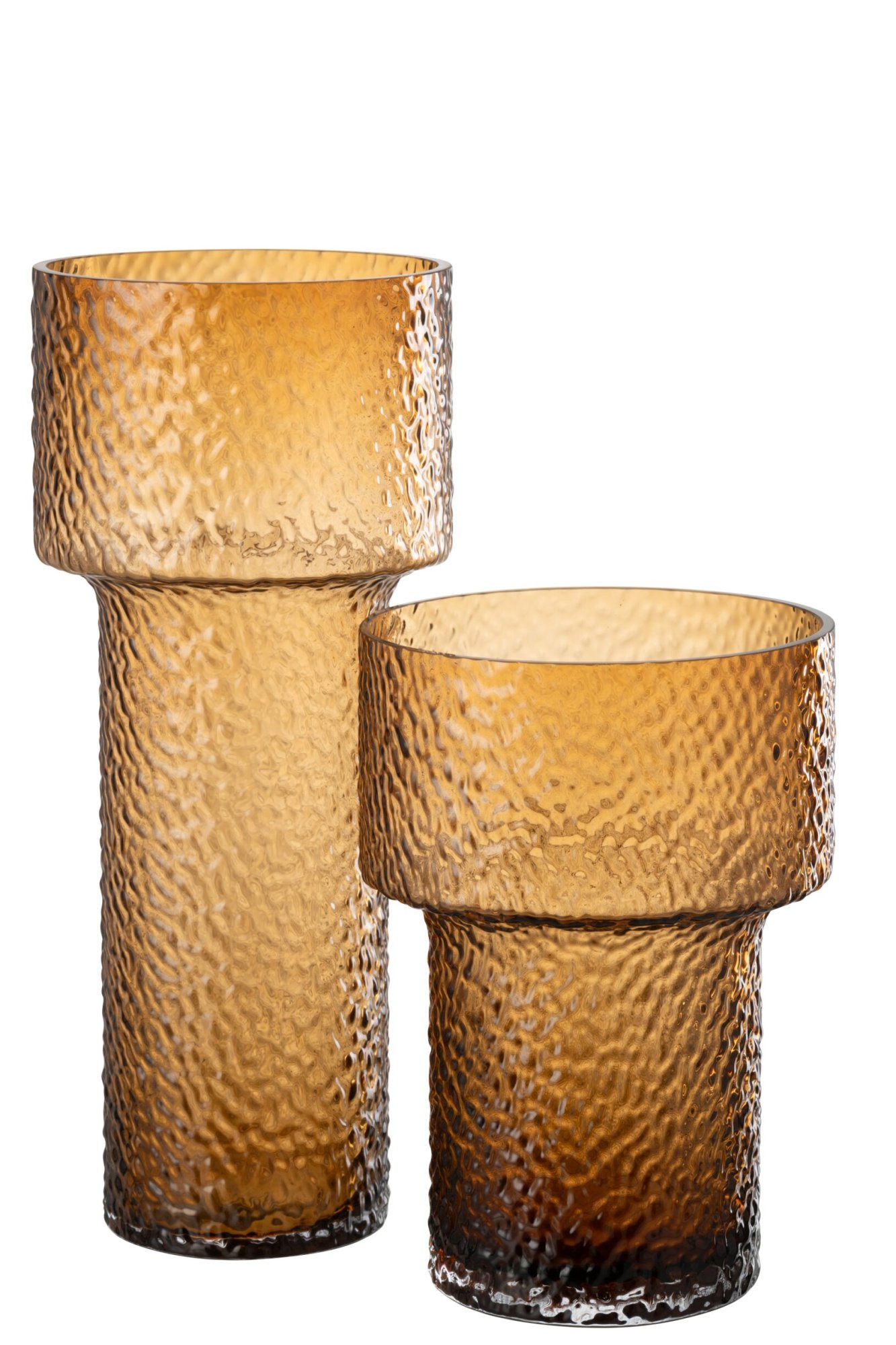 Vaas Prinsoro Glas Bruin H45 cm