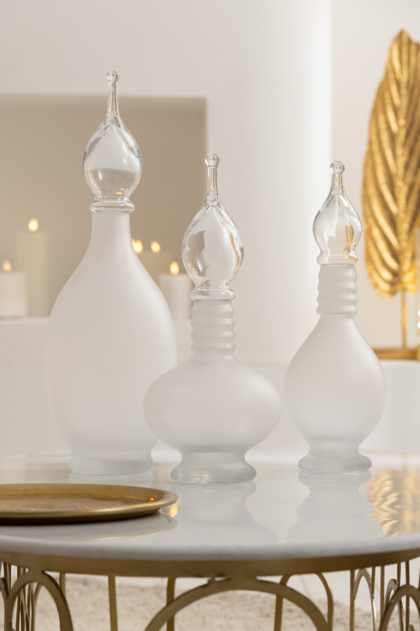Decoratie Ferwert Glas Transparant - Afbeelding 2