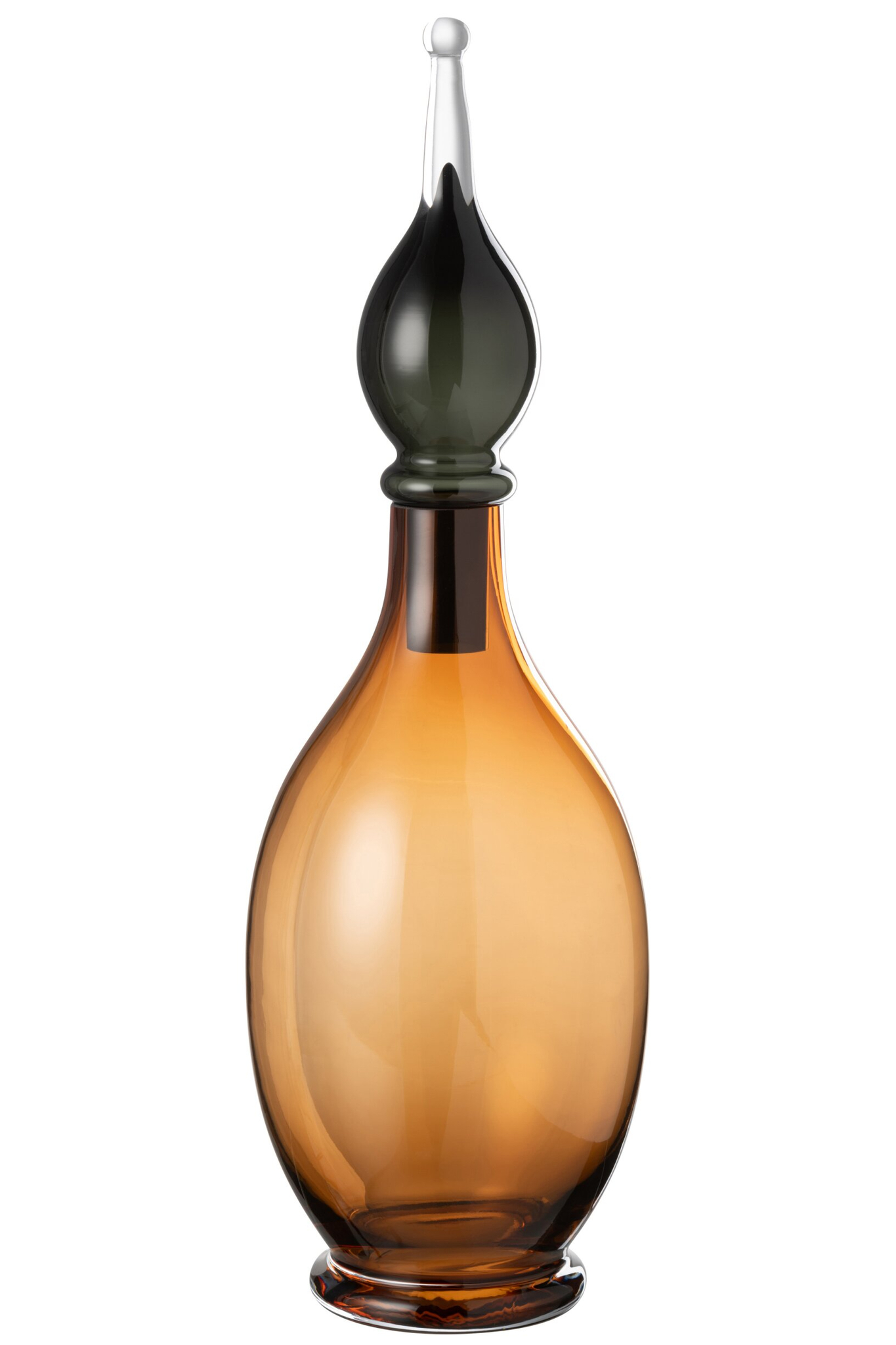 Vaas Pookira Glas Bruin H53 cm - Afbeelding 4
