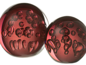 Presse-papier Rabik Glas Rood